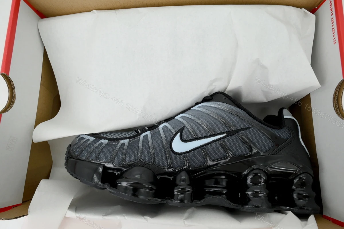 View 8 of Nike Shox TL 'Black Celestine Blue' IF6202-002