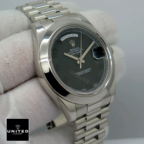 View 8 of Rolex 218206 Black Dial Replica