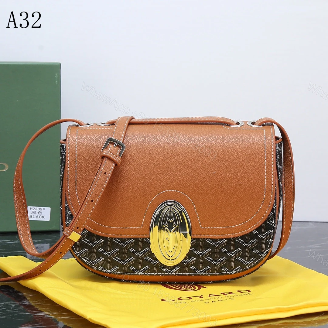 View 4 of GOYARD SEAL CLASP THE 233 BAG BROWN 25CM