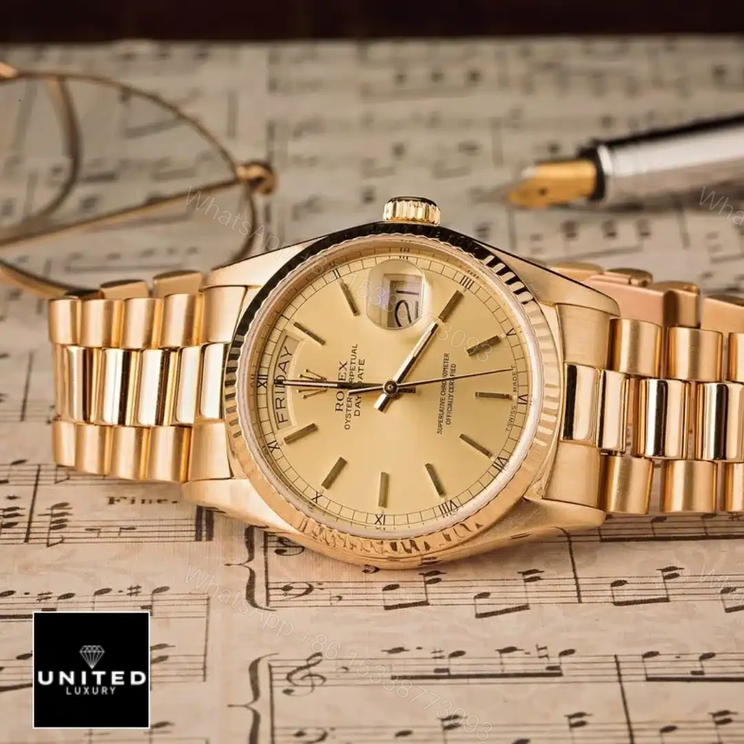 View 7 of Day-Date 40 Gold Replica