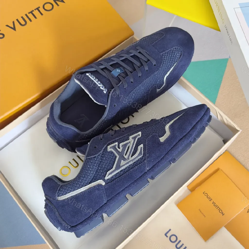 View 2 of Lightweight Mesh & Suede Luxe Sneakers with Subtle Detail