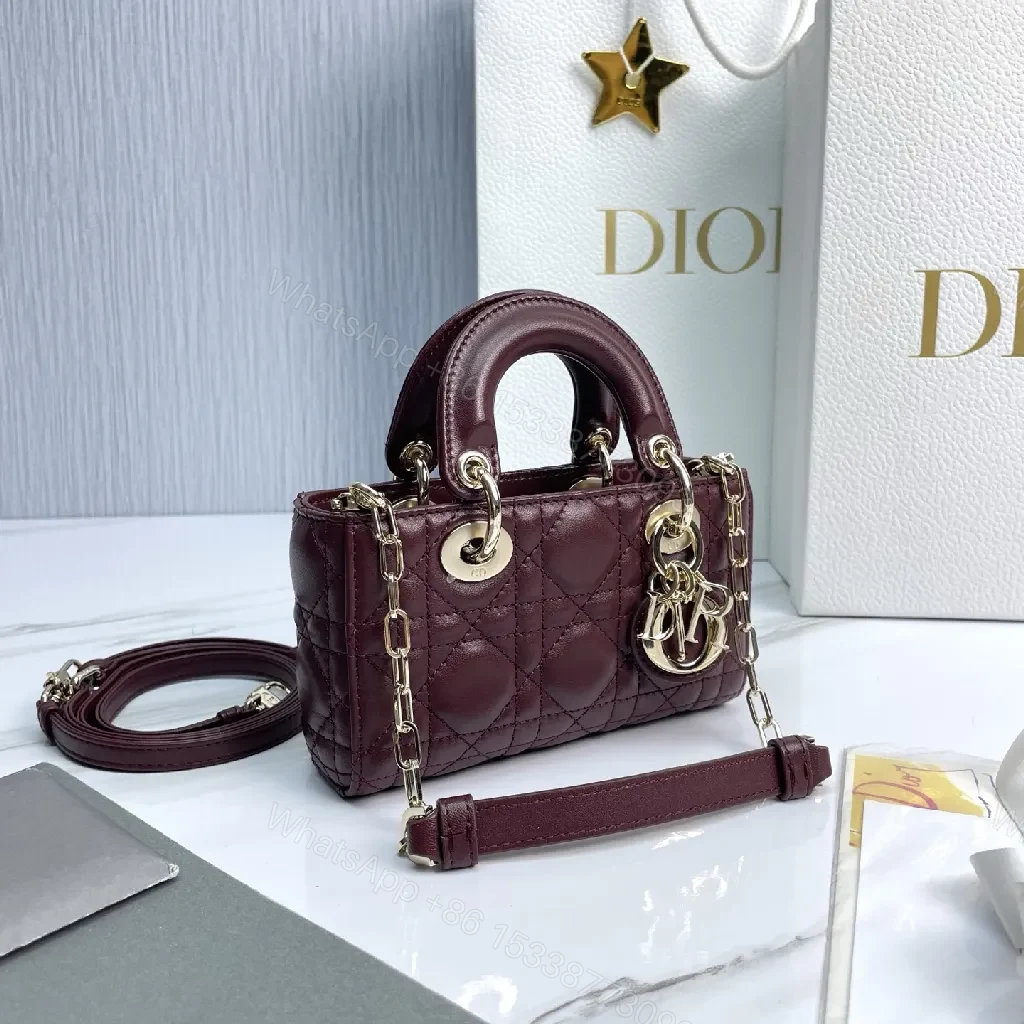 View 2 of Compact Velvet-Red Quilted Handbag: City Luxury-Grained Comfort