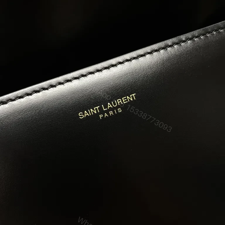 View 7 of Chic Geometry Crossbody Bag: Calfskin, YSL-Inspired Luxury