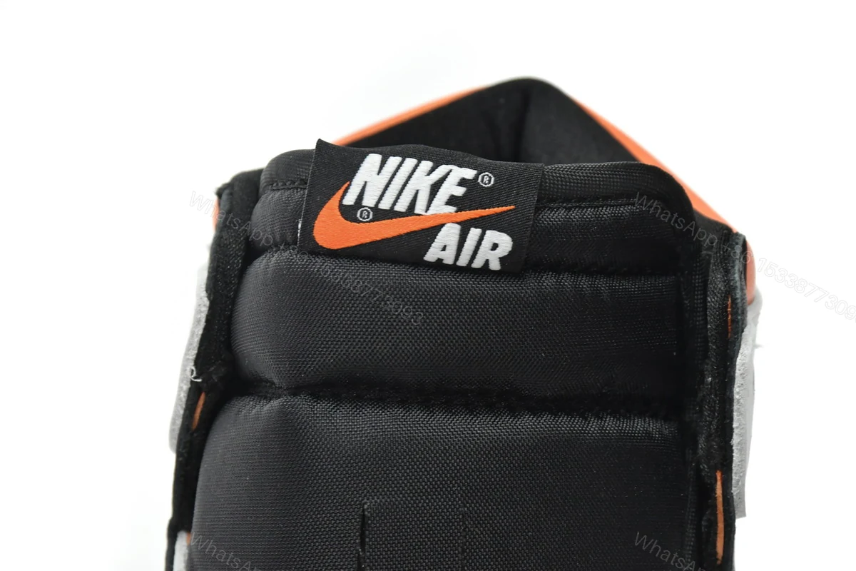 View 8 of Air Jordan 1 High OG Electro Orange 555088-180