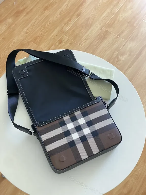 View 2 of Compact Plaid Crossbody: Signature Pattern, Everyday Versatility
