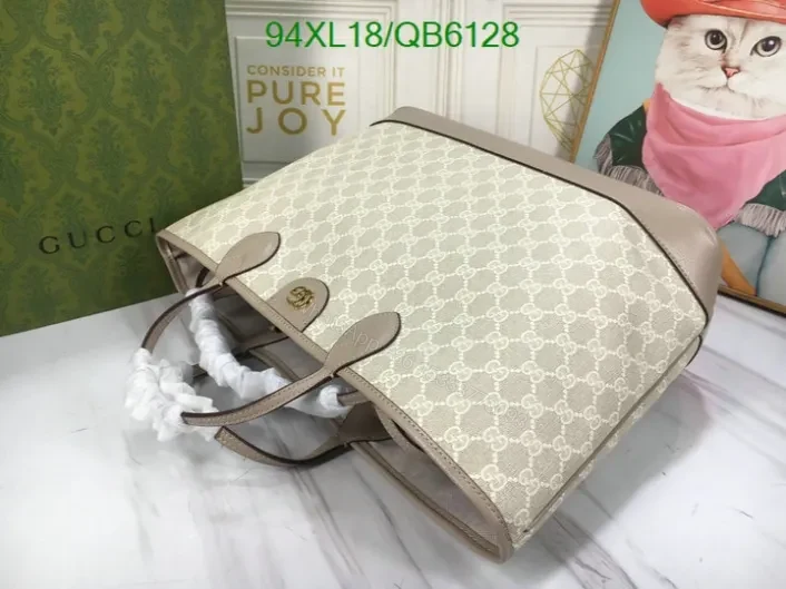 View 8 of Gucci Lookalike Handbag Brown Leather Medium Size