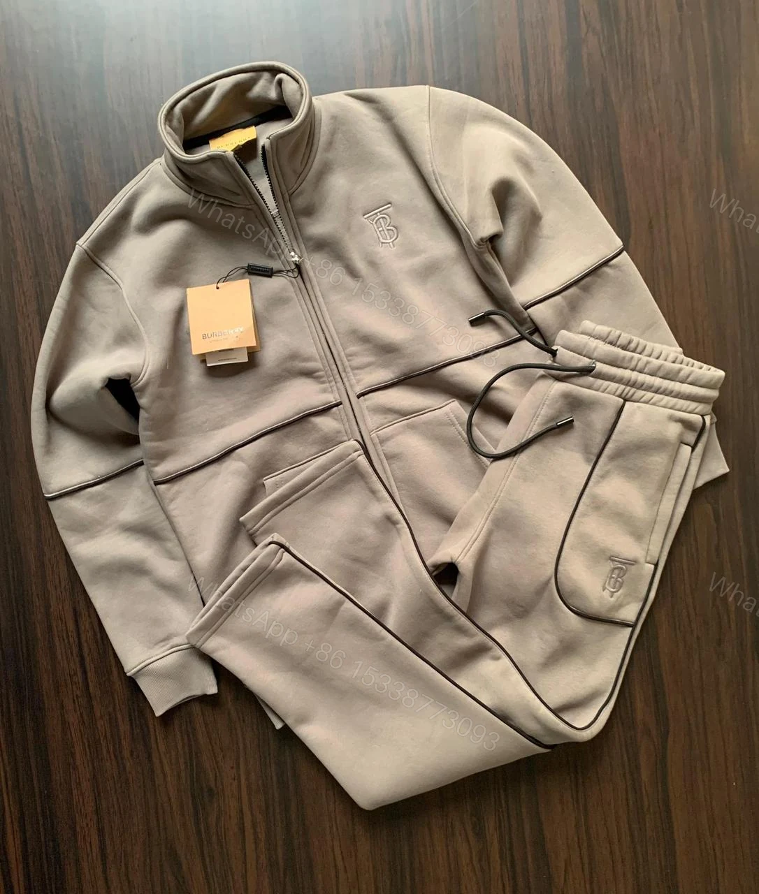 View 12 of FIRST COPY BURBERRY EXCLUSIVE ZIPPER TRACKSUIT