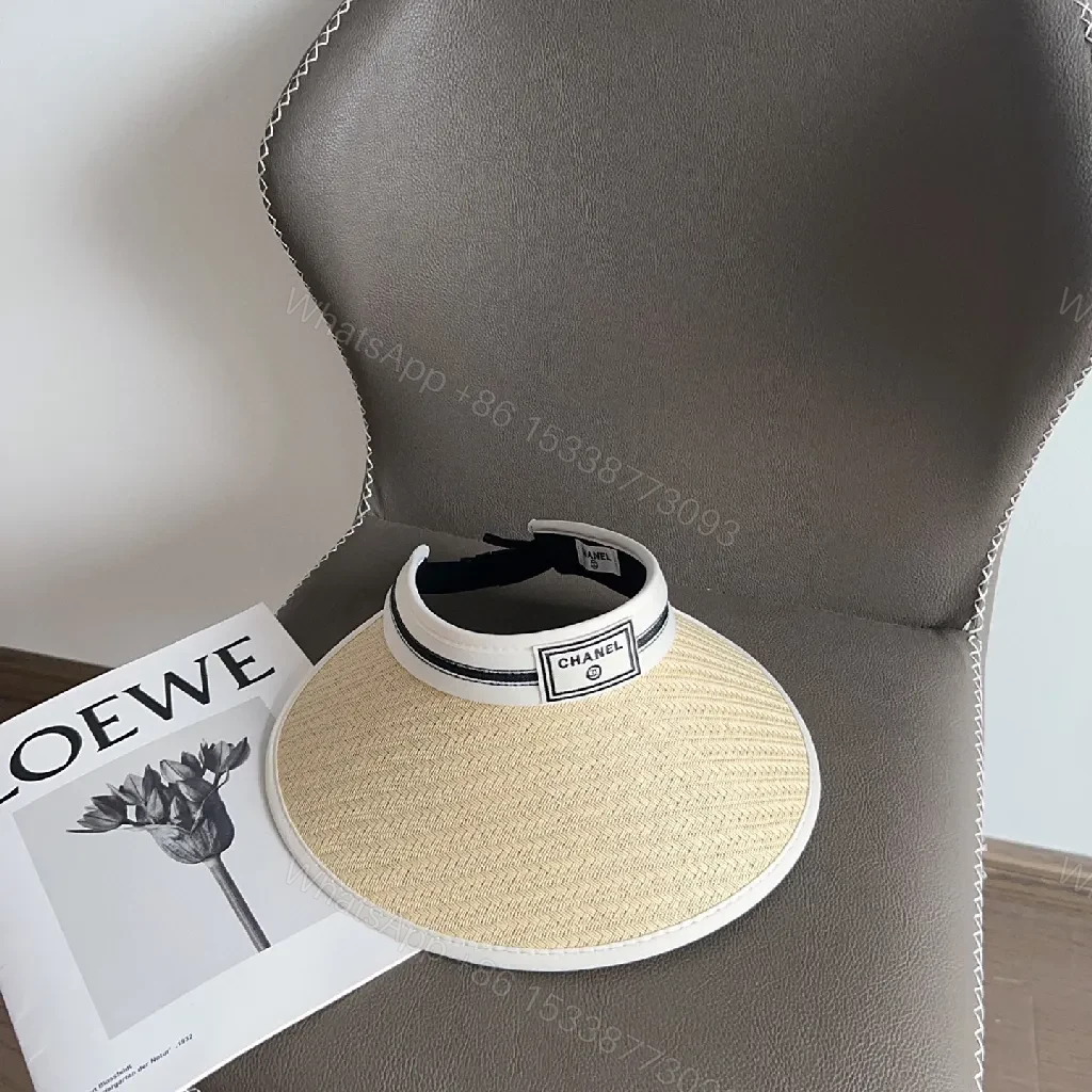 View 2 of Straw Visor: Light Luxury, Breathable, Everyday Style