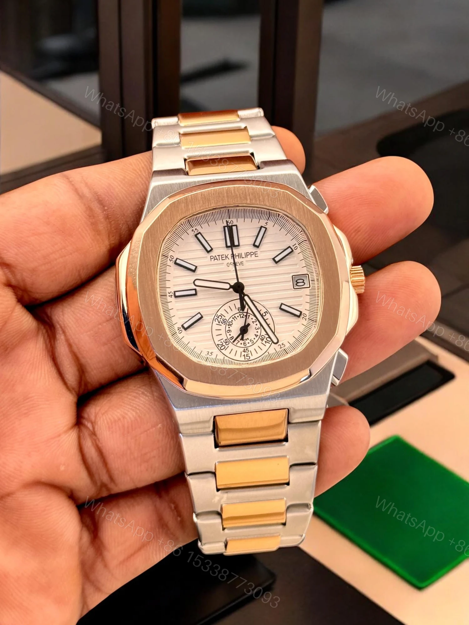 FIRST COPY PATEK PHILIPPE BRANDED WATCH — view 1