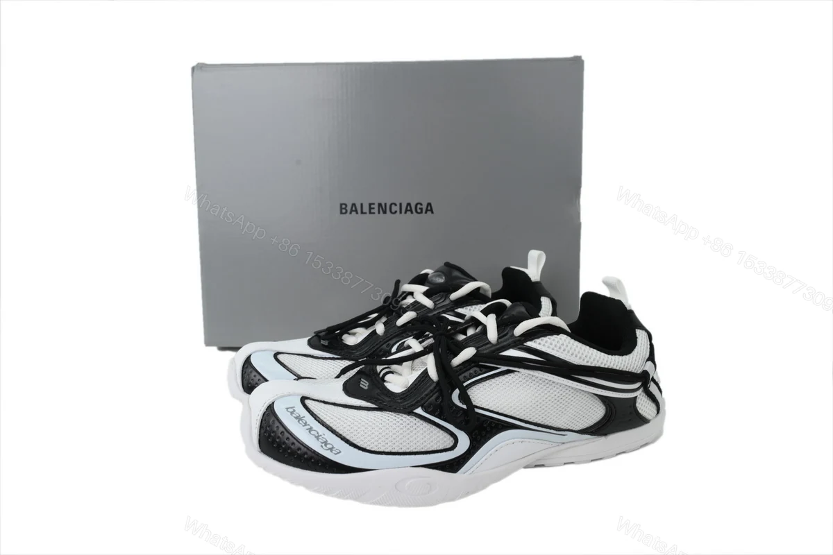 View 7 of Balenciaga Runner Radar 'Black and White' 865703 WSTEO 9010