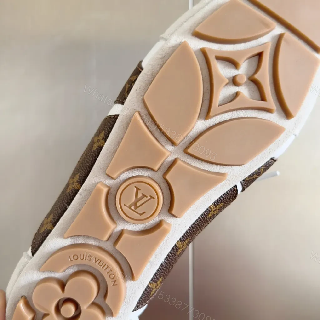View 3 of White Leather Suede-Accent Sneakers: Modern Luxury Everyday Wear