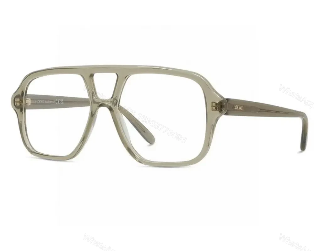 View 6 of Bold Black Acetate Oversized Square Frames with Comfort Fit