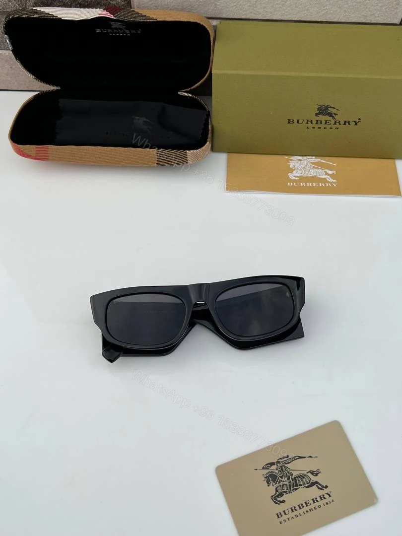 View 2 of First Copy Burberry 6148 Black Sunglasses