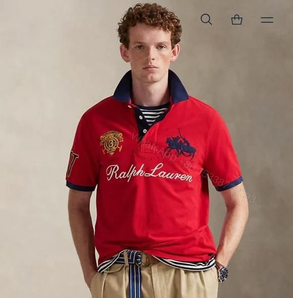 View 4 of FIRST COPY RALPH LAUREN IMPORTED SUMMER COLLAR POLO T-SHIRT