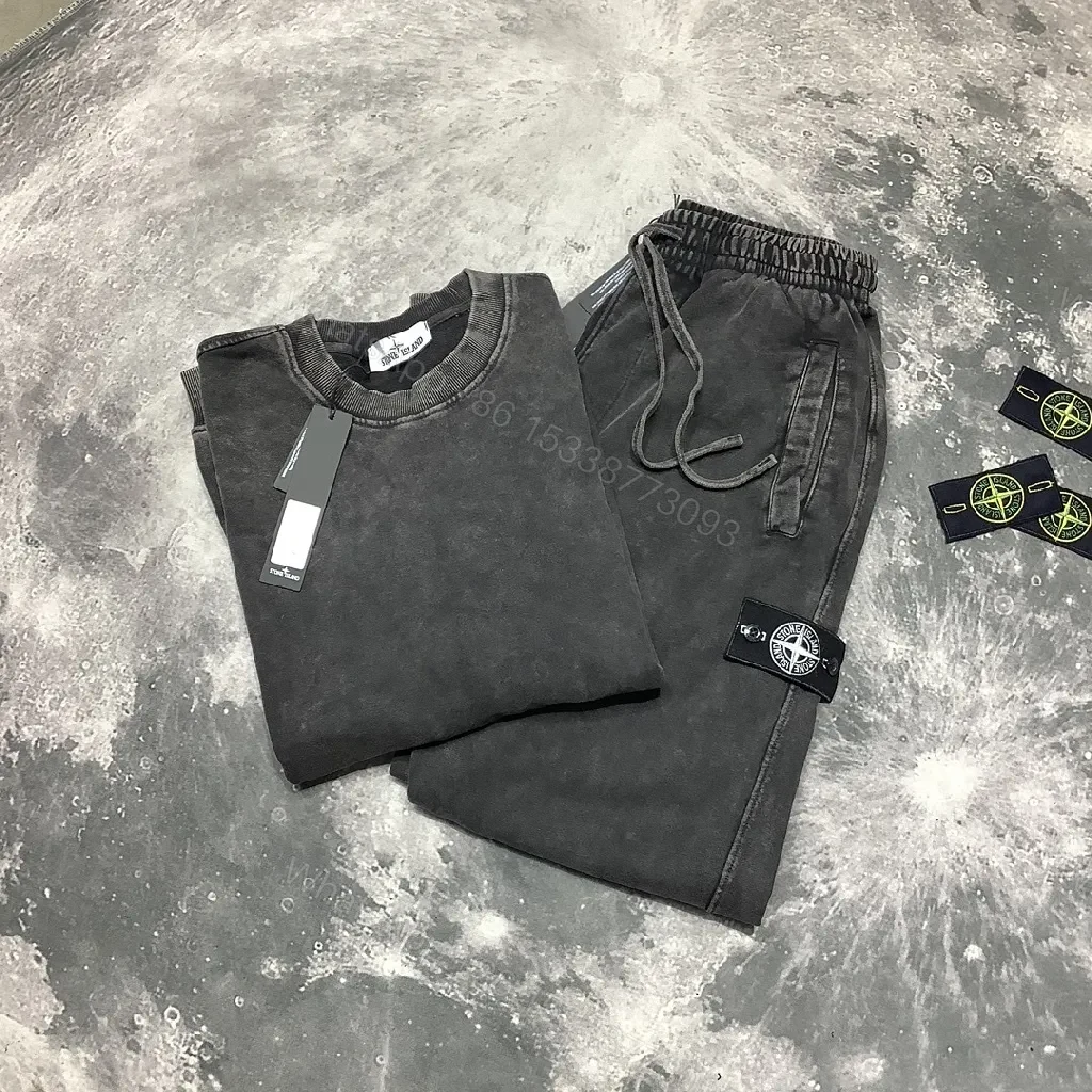 View 6 of Textured Camel Lounge Set: Durable Comfort Ensemble