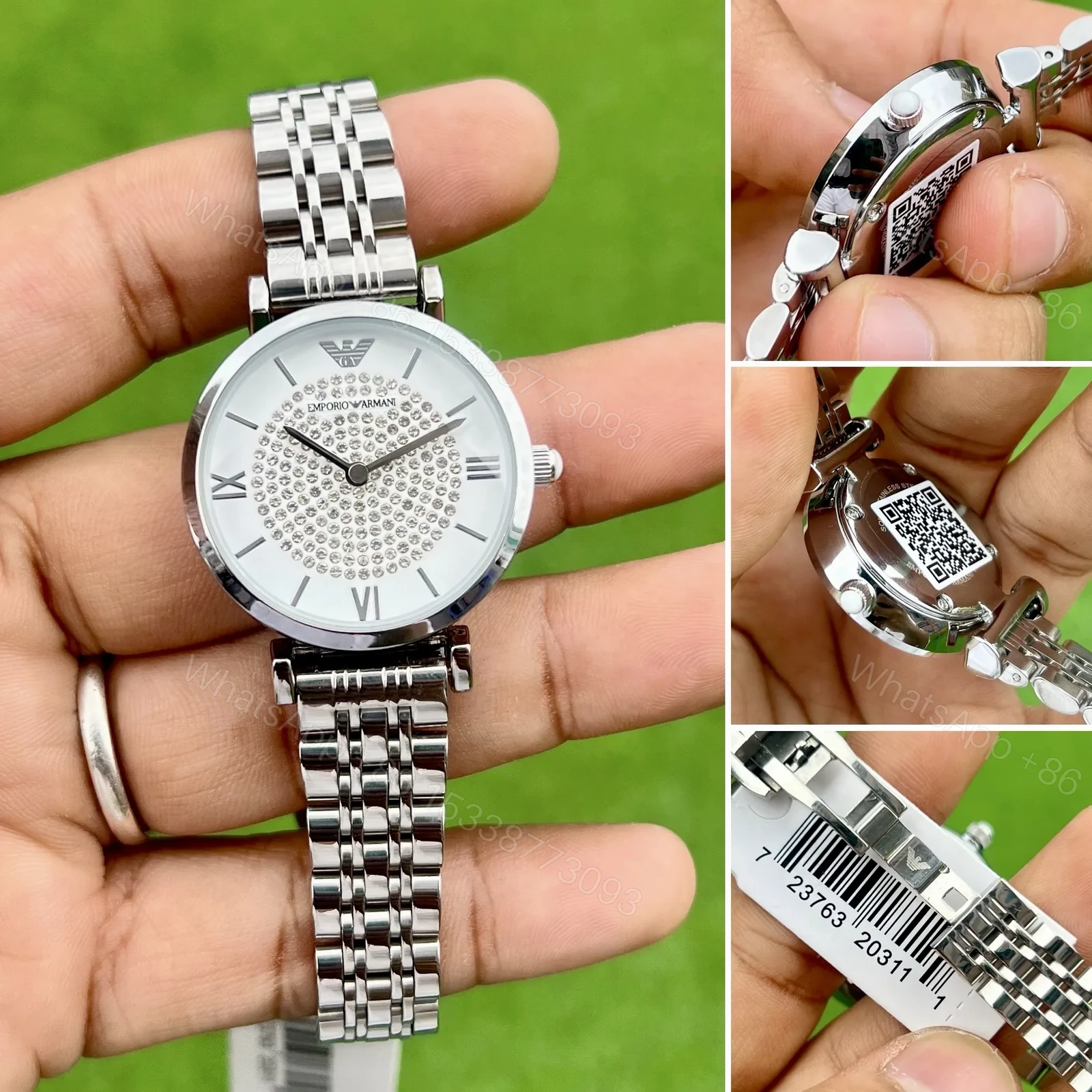 View 2 of EMPORIO ARMANI AR1926 Silver