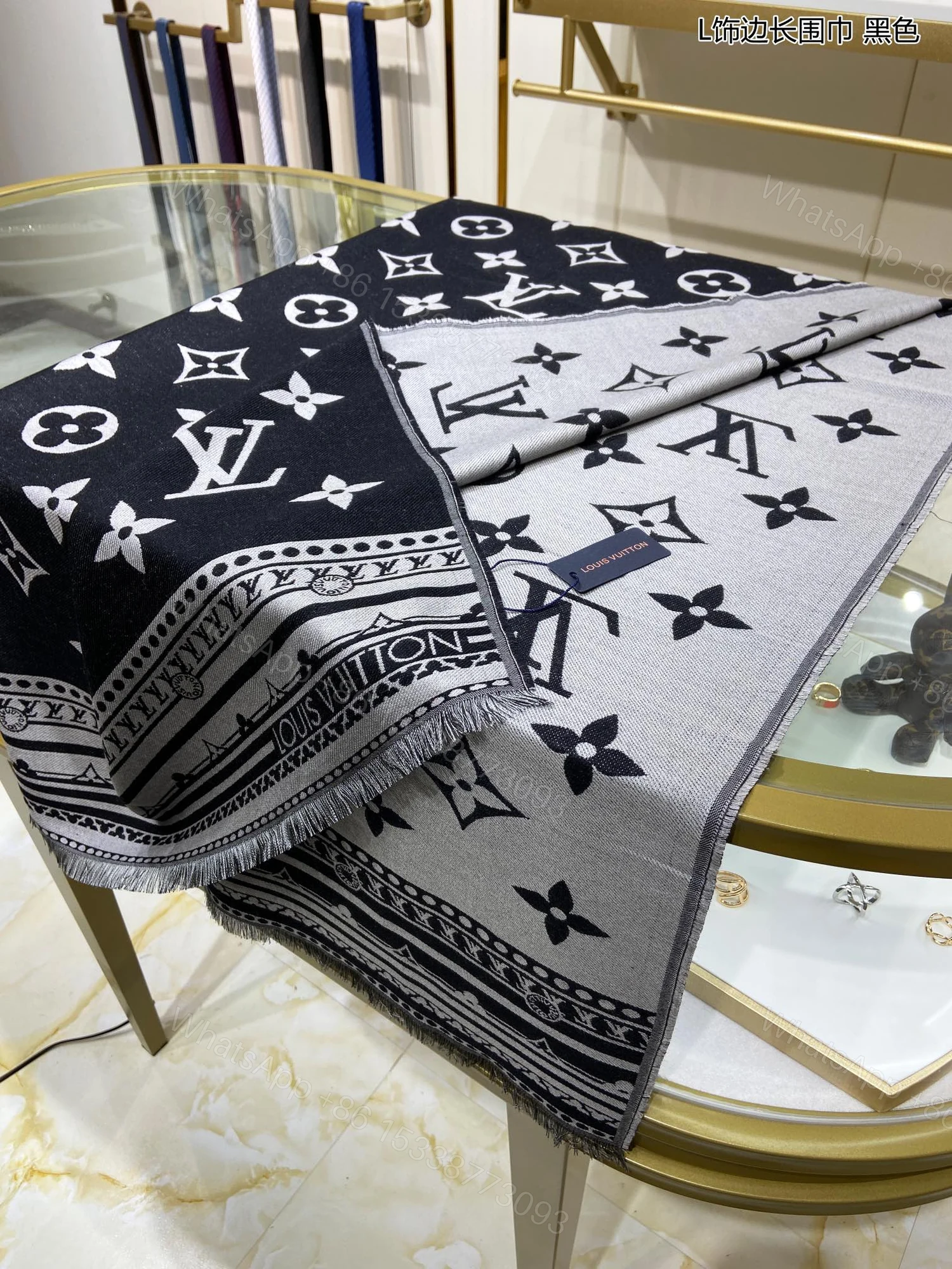 View 3 of EN – Luxury LUV Scarf 005