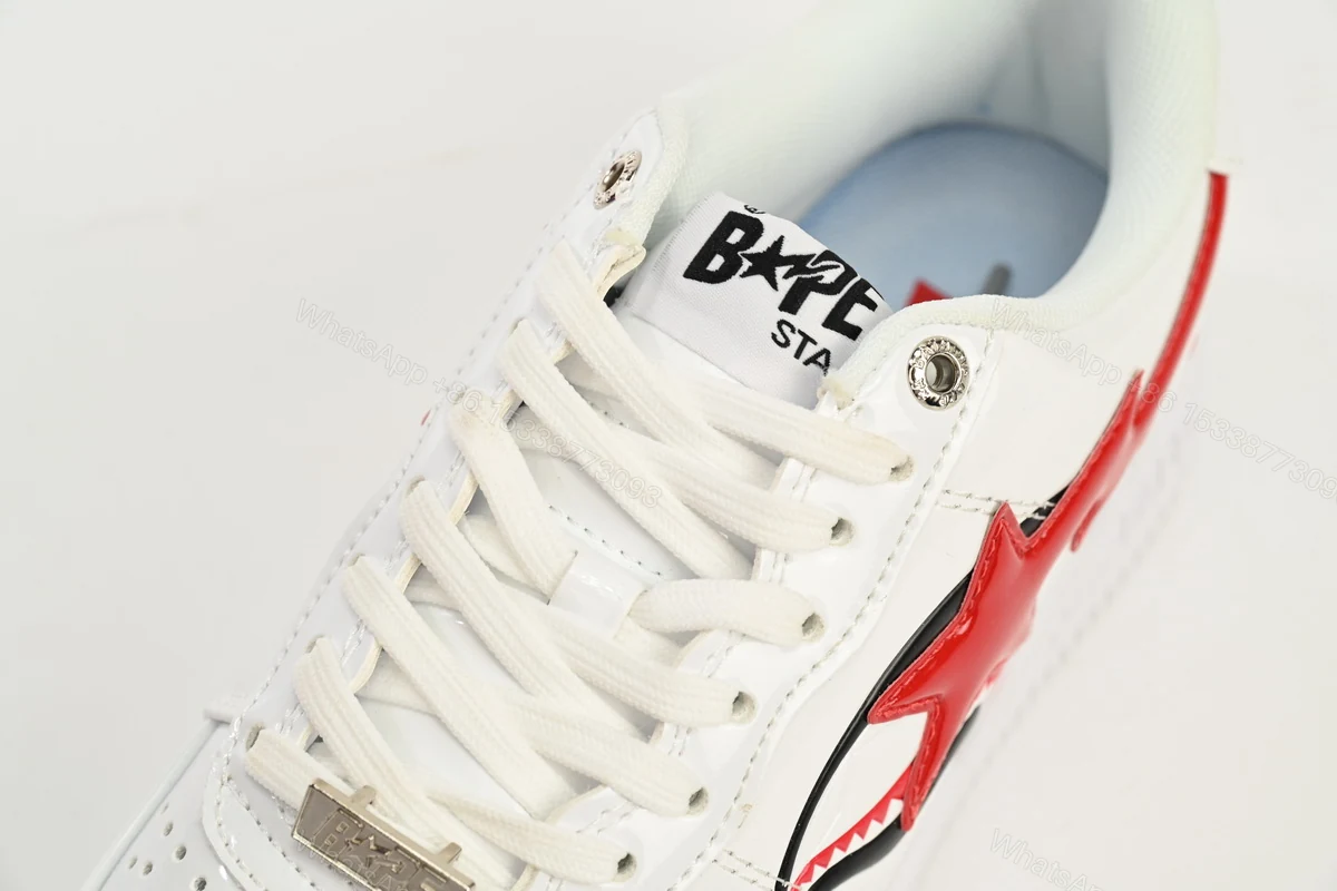 View 6 of A Bathing Ape Bape Sta Low Shark White