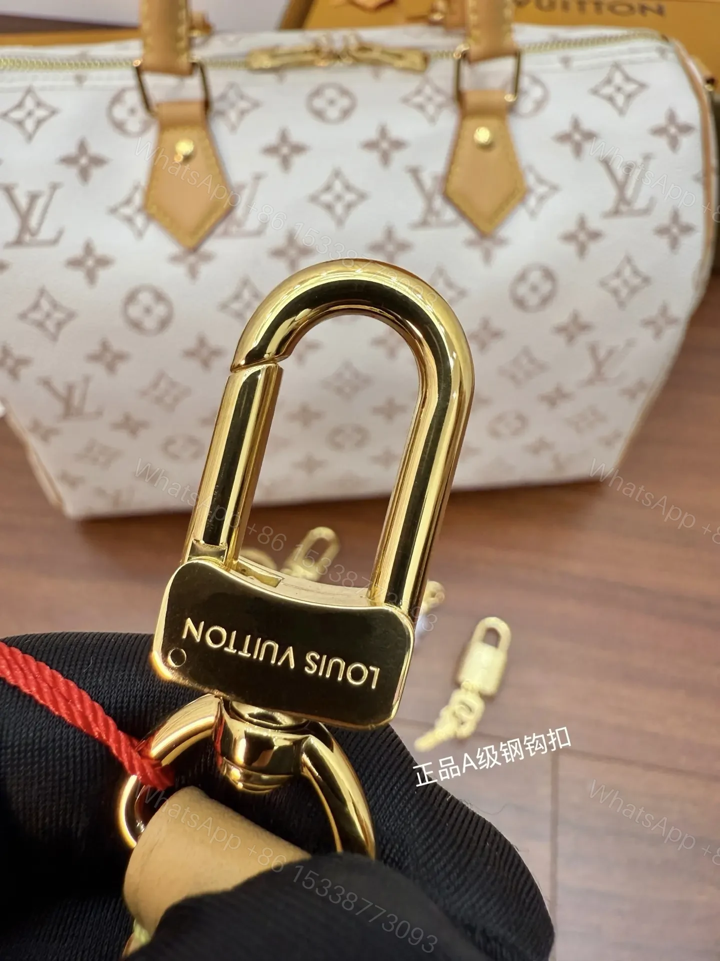 View 6 of Louis Vuitton Speedy Soft 30 Lucky bag in Monogram Dune canvas