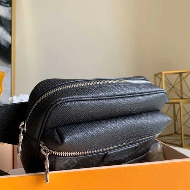 View 7 of LOUIS VUITTON OUTDOOR BUMBAG TAIGARAMA IN BLACK M30245