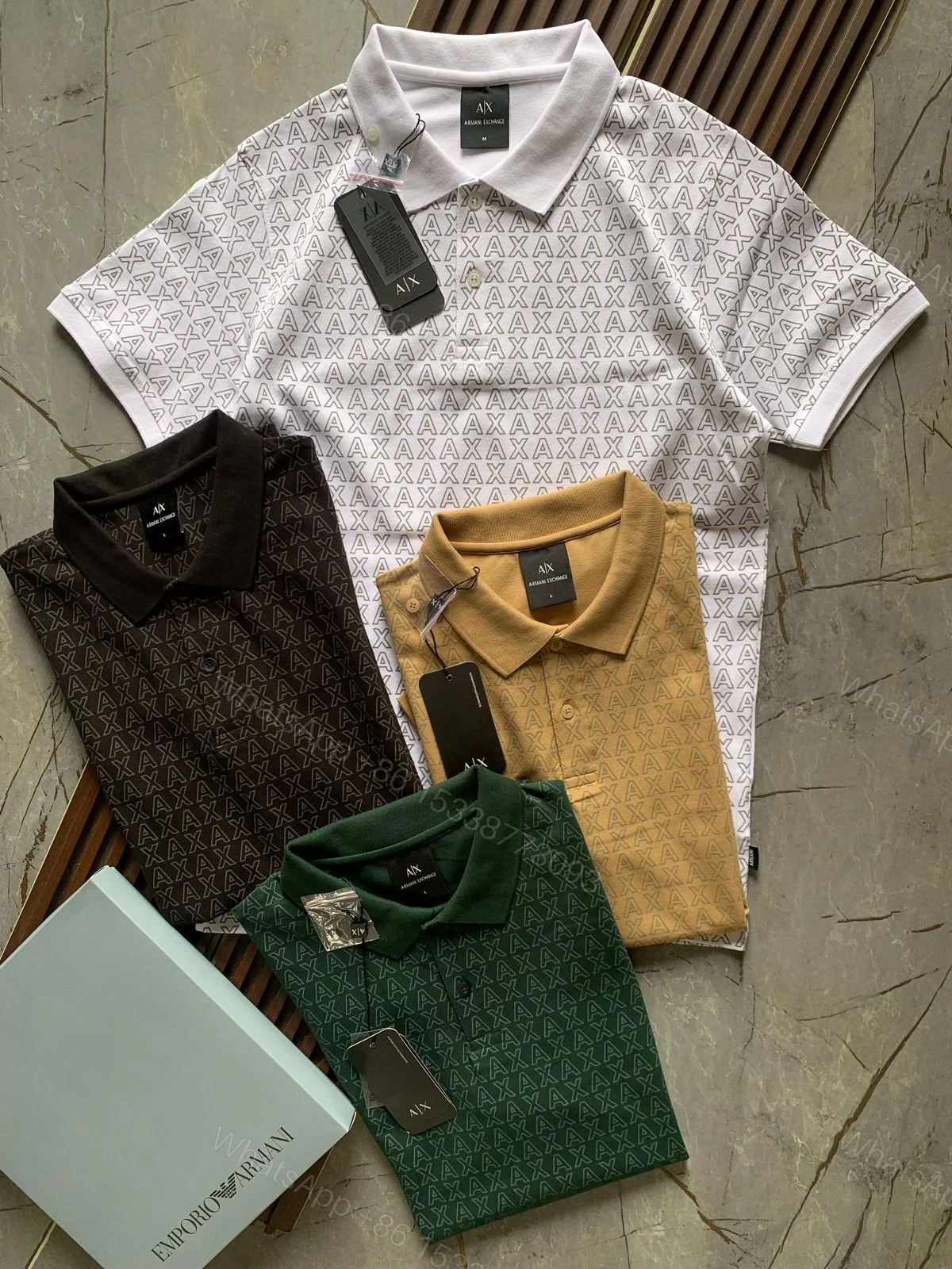 View 5 of FIRST COPY ARMANI IMPORTED SUMMER POLO T-SHIRT