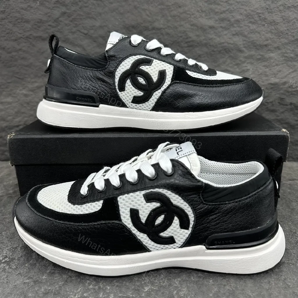 View 9 of Monochrome Leather-Textured High-Tops: Modern Luxury Sneakers