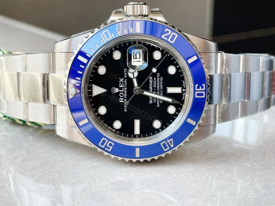 View 4 of VSF FACTORY 1:1 Rolex Submariner Cookie Monster 41mm 126619 LB Blue Ceramic 904L Steel VS3235