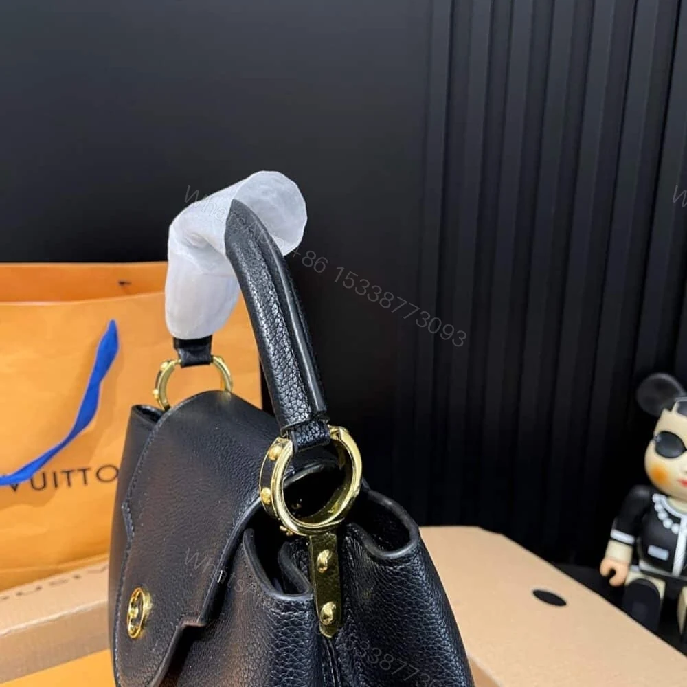 View 7 of Louis Vuitton Capucines BB Bag Black 27Cm M94755