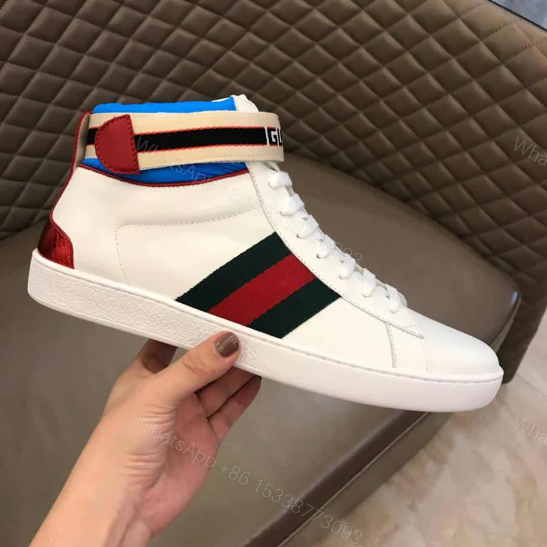 View 2 of GUCCI STRIPE ACE HIGH-TOP SNEAKER – GC51