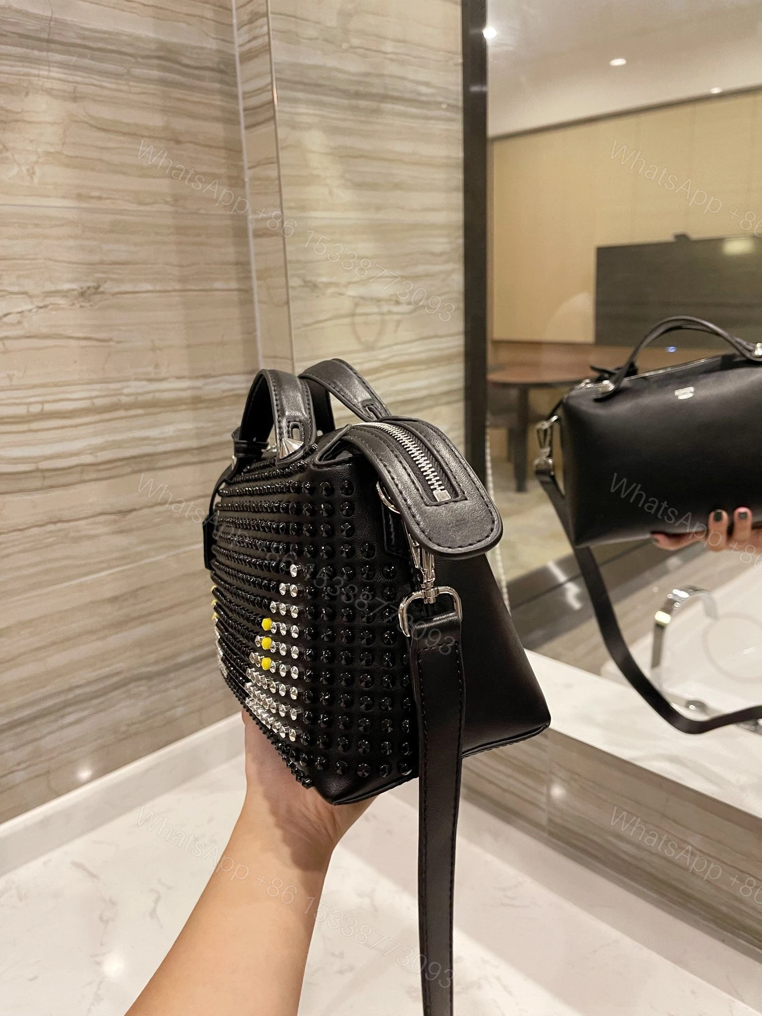 View 5 of Fendi Boston Tote Bag