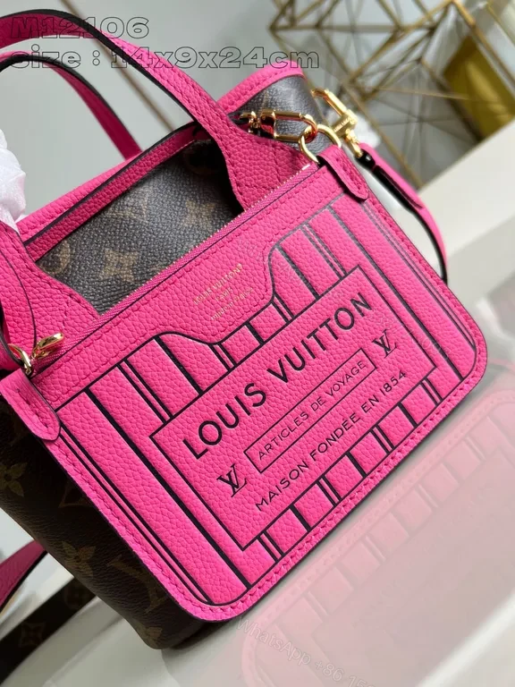 View 3 of Louis Vuitton Monogram Crossbody: Pink Accent, Luxury Practicality