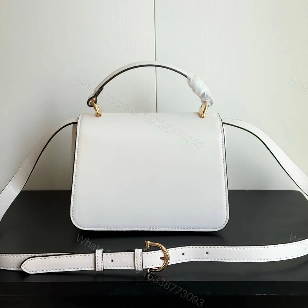 View 5 of Gucci Siena Small Top Handle Bag Ivory Leather 19Cm