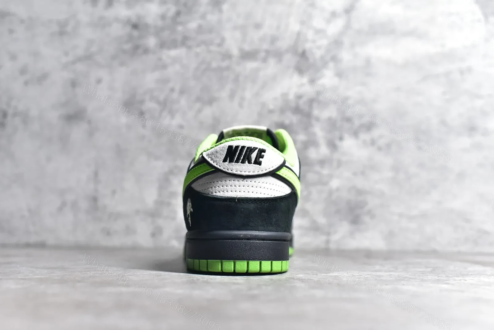 View 8 of Nike SB Dunk Low x Powerpuff Girls Black Green Replica