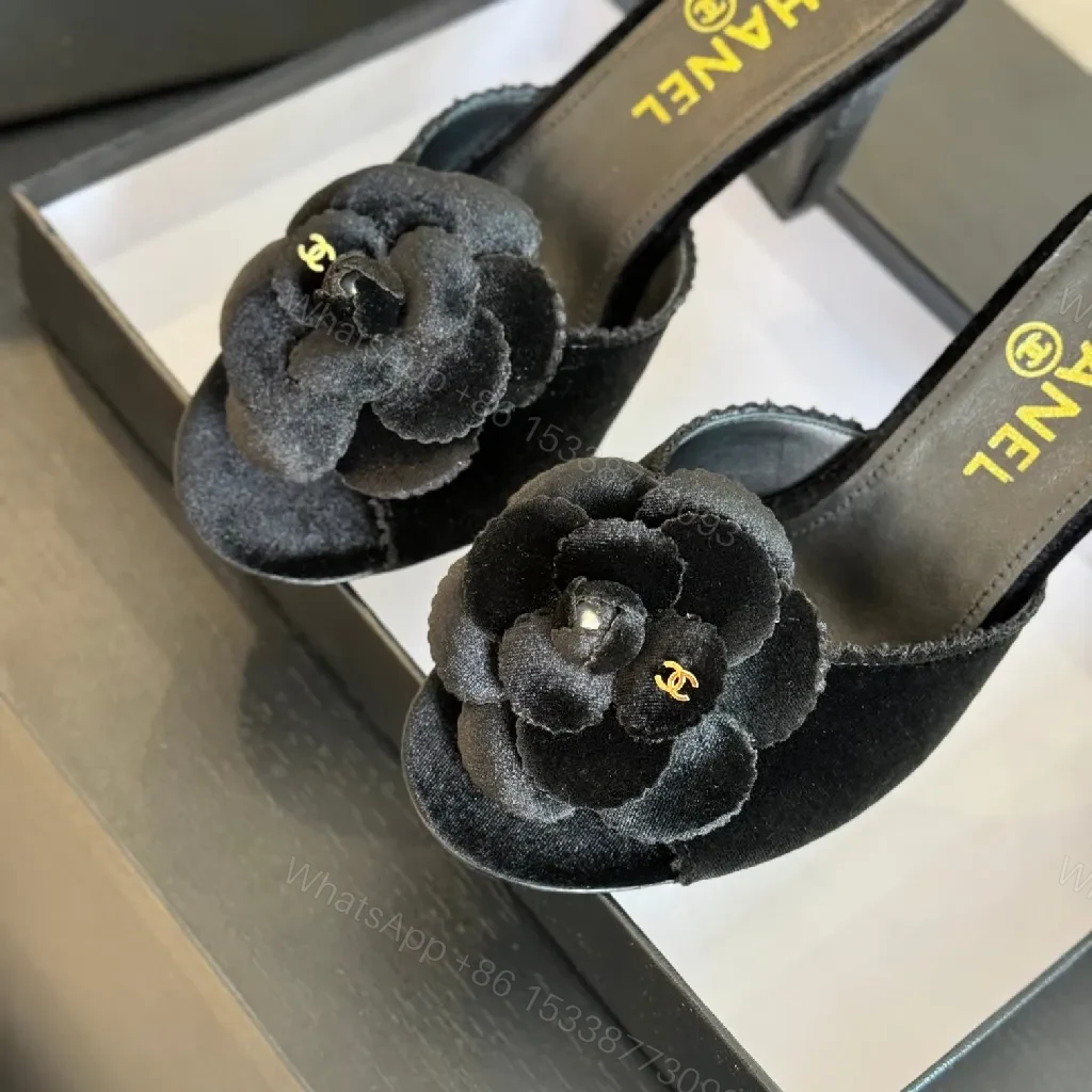 View 9 of Chanel-Inspired Velvet Mules: All-Day Comfort, Sophisticated Style