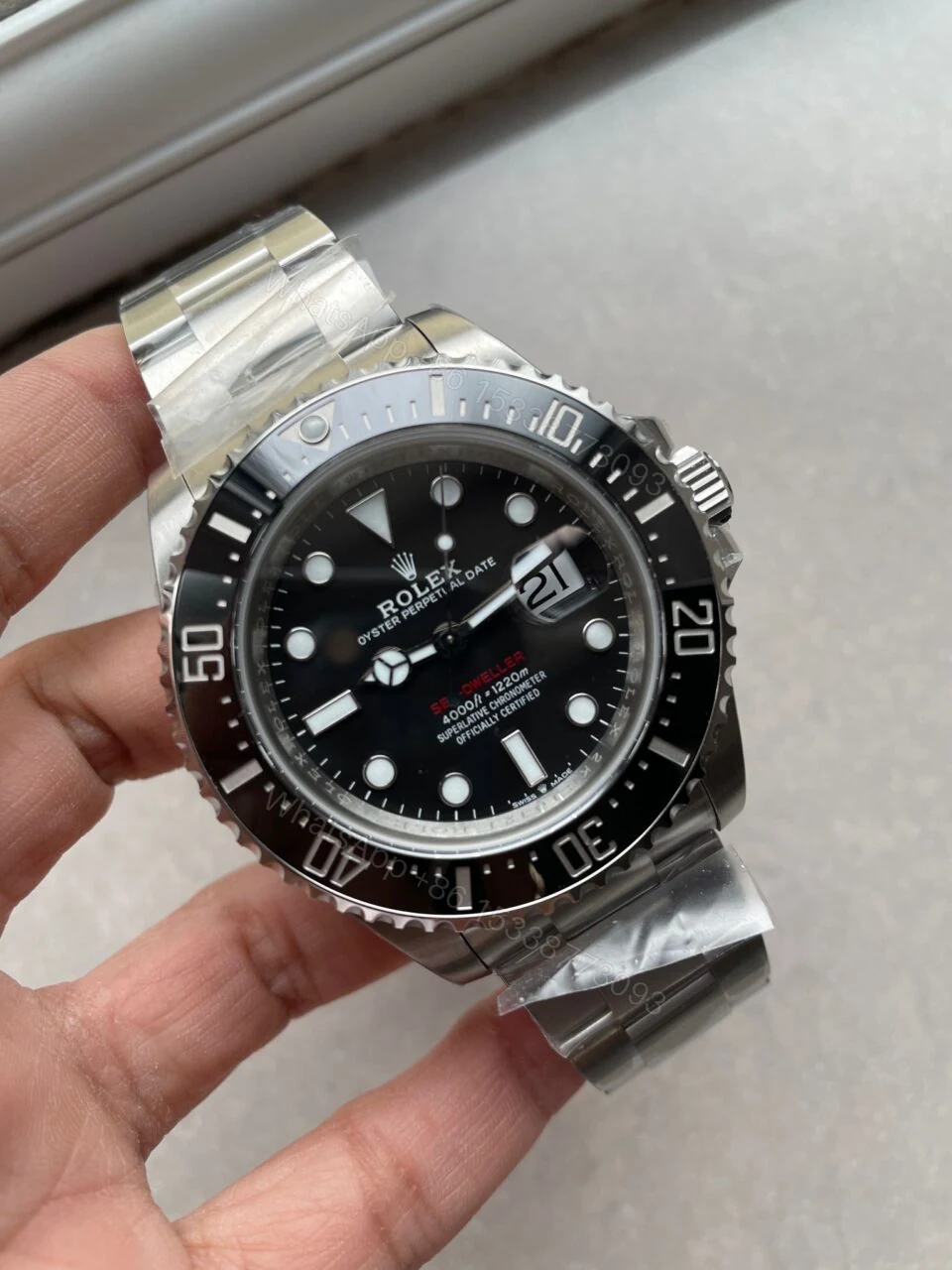 View 2 of VSF FACTORY 1:1 Rolex Sea-Dweller 43mm 126600 904L SS Black Dial VS3235