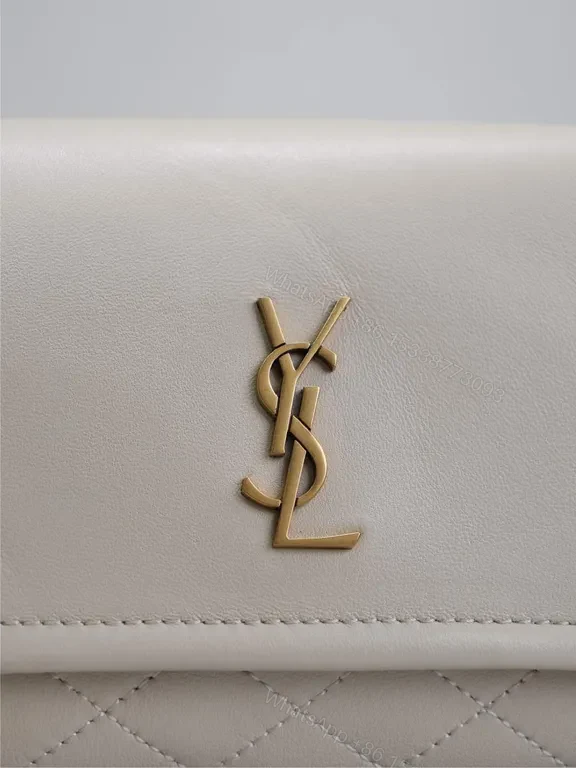 View 5 of Ivory Quilted Lambskin Mini Bag: Luxe Everyday Charm