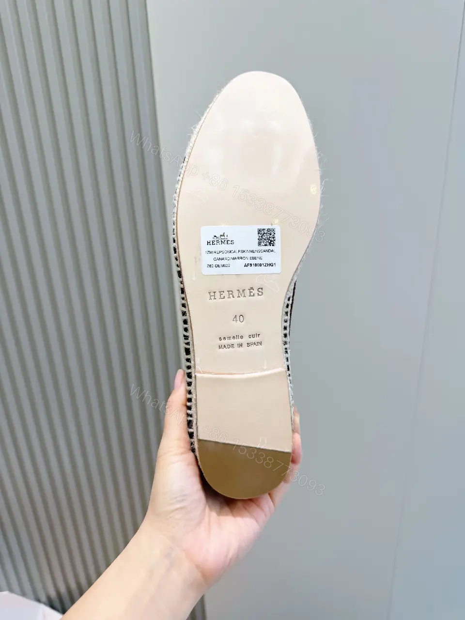 View 9 of Black Suede Loafers Espadrille Sole Classic Style Comfort Fit Hermès Inspired Shoes