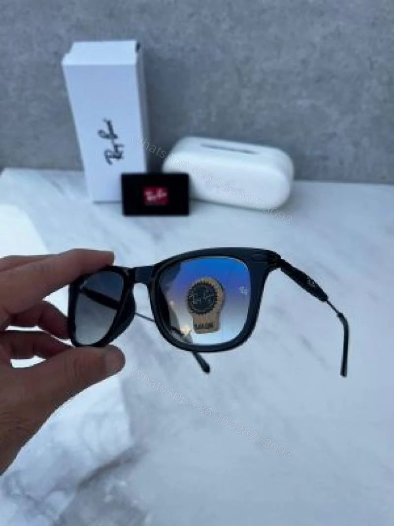 View 3 of First Copy Rayban 2148 Mercury Blue 299 Sunglasses