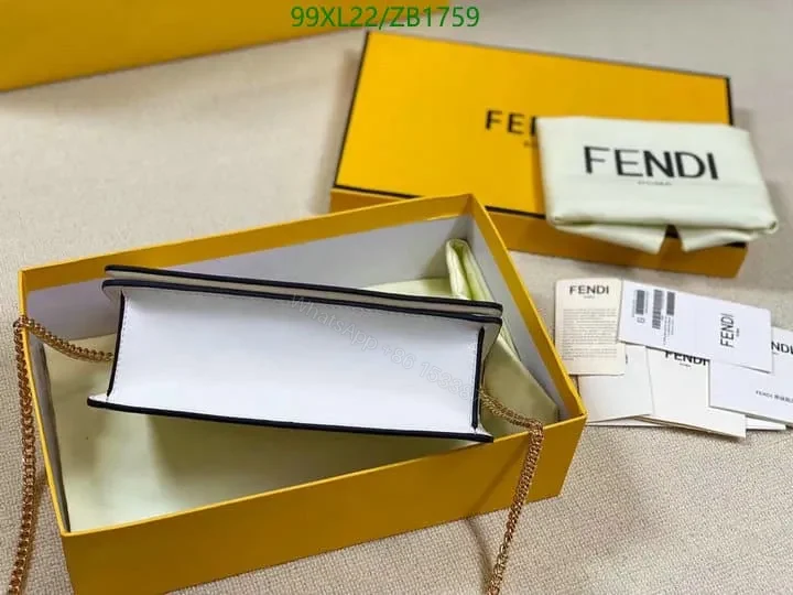 View 16 of Fendi Duplicate Chain Wallet Fendi Roma ZB1778