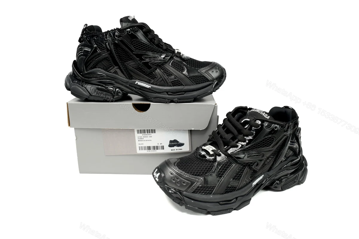 View 3 of Balenciaga Runner Black 656065W3RA11000