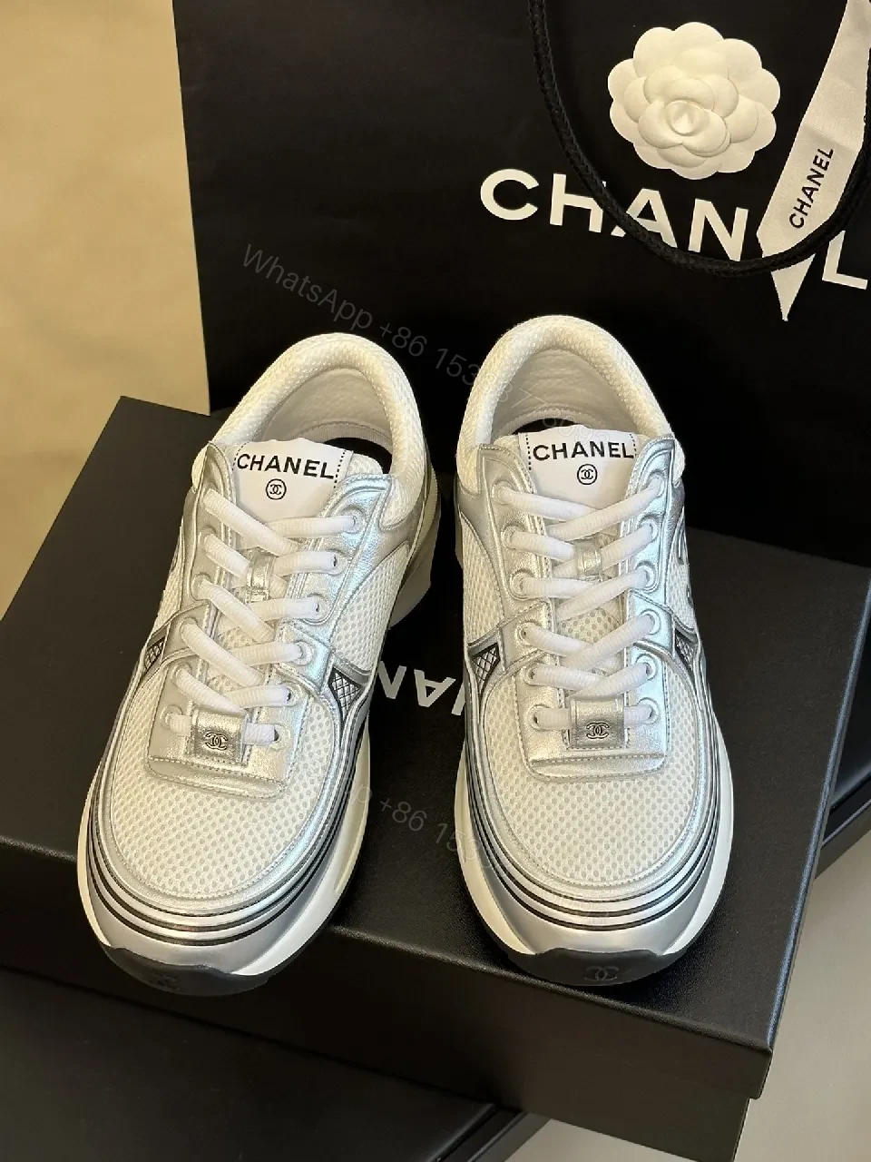 View 9 of LuxMesh Silk: Luxury-Chic All-Day Comfort Sneakers
