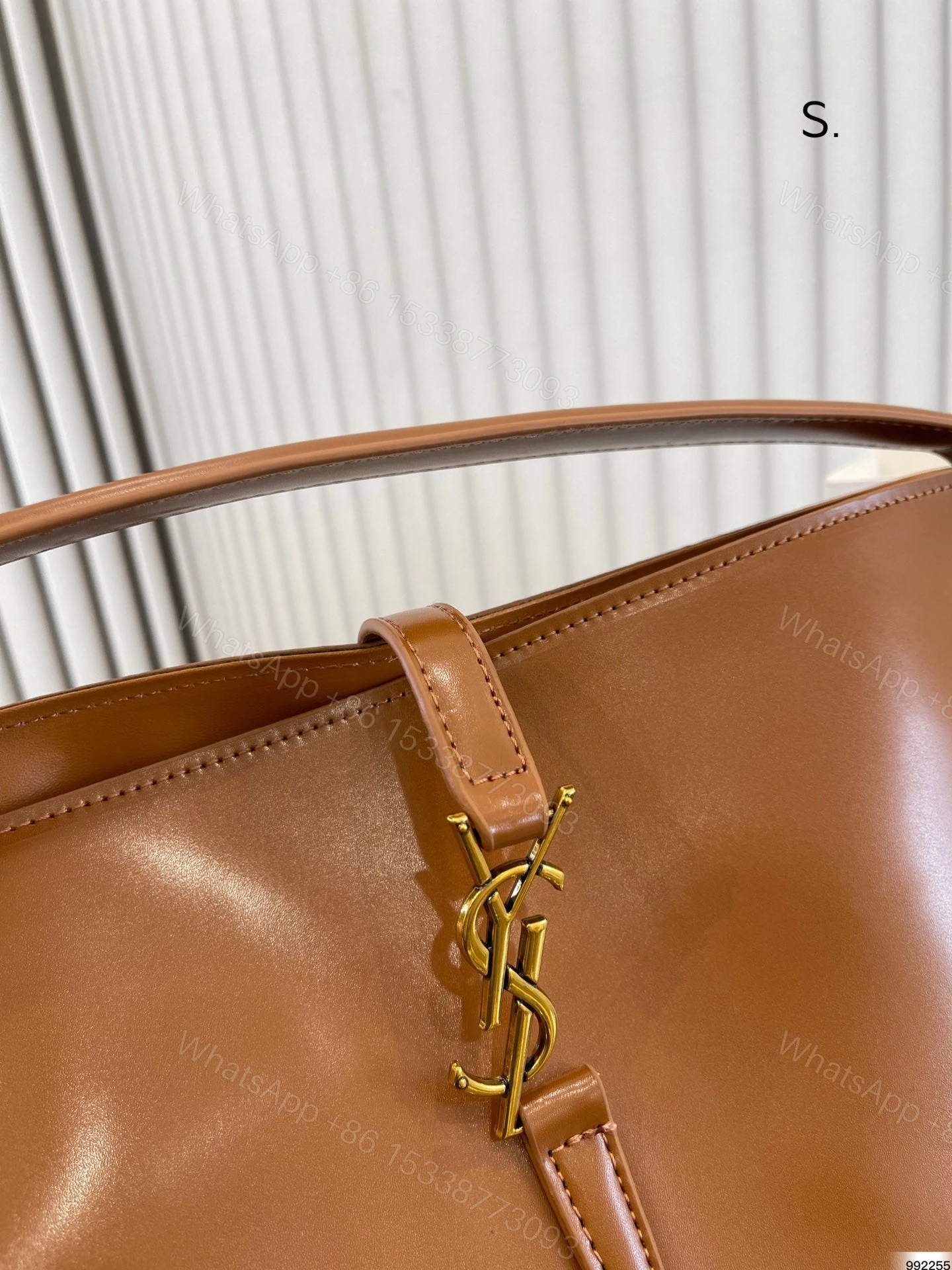 View 6 of YSL LE 5 À 7 SUPPLE SMALL IN SUEDE