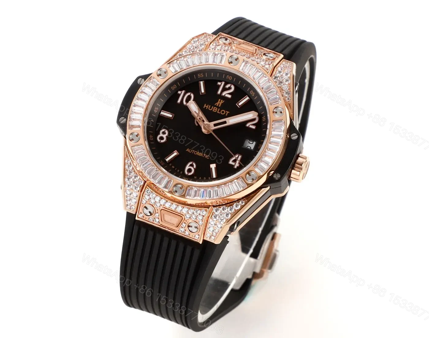 View 2 of Hublot Big Bang Rose Gold Black Watch