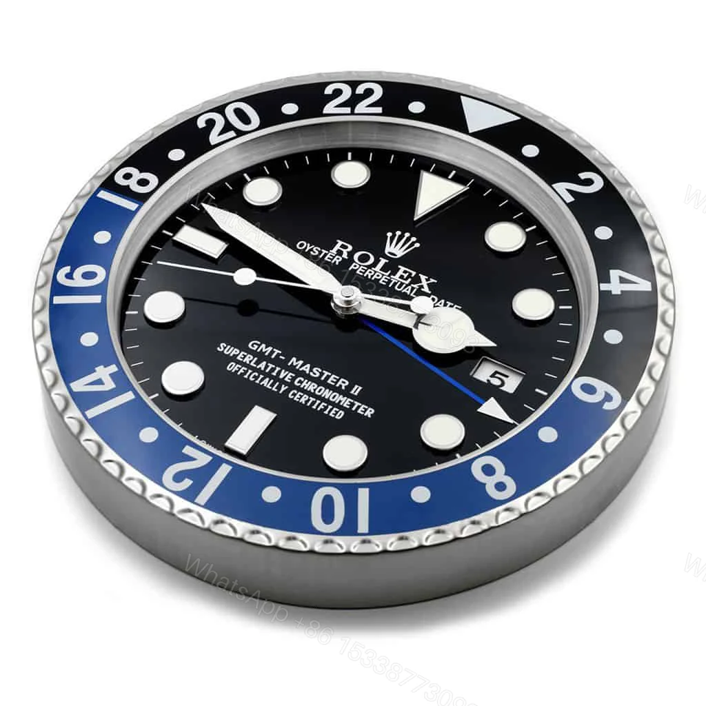 View 2 of ROLEX WALL CLOCK – GMT MASTER II BATMAN
