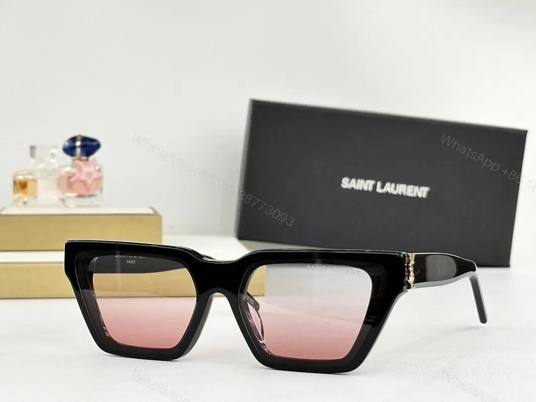 View 3 of Bold Square Frames with Gradient Tint Sunglasses