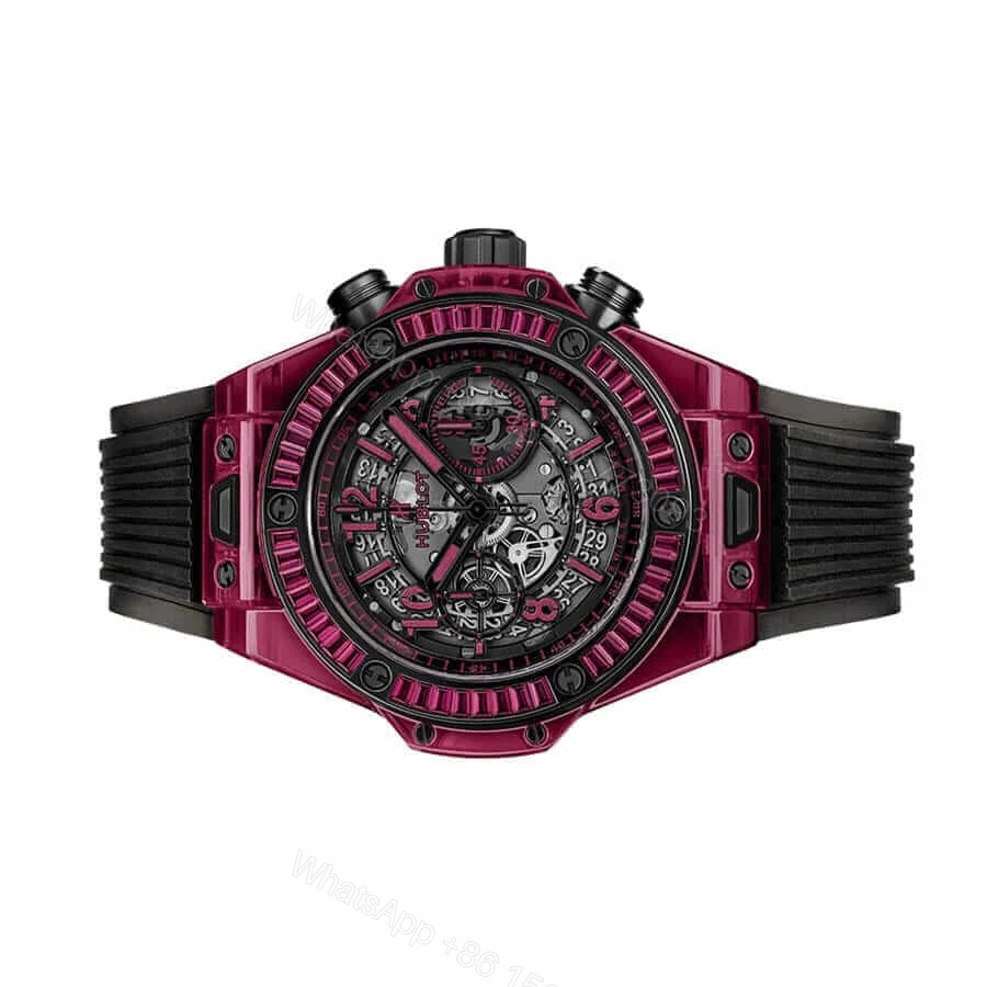 View 3 of Hublot Super Clone Red Sapphire Watch