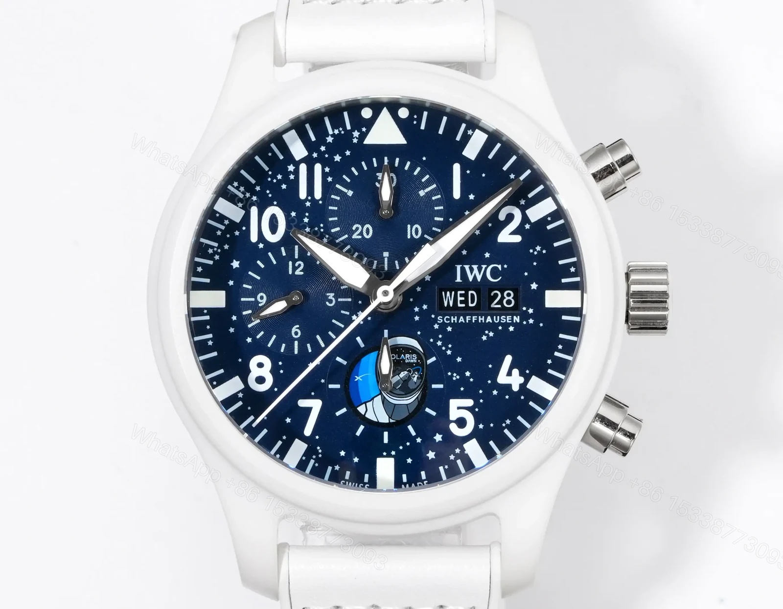 View 2 of IWC Pilot’s Watch Chronograph Polaris Dawn IW3891-11