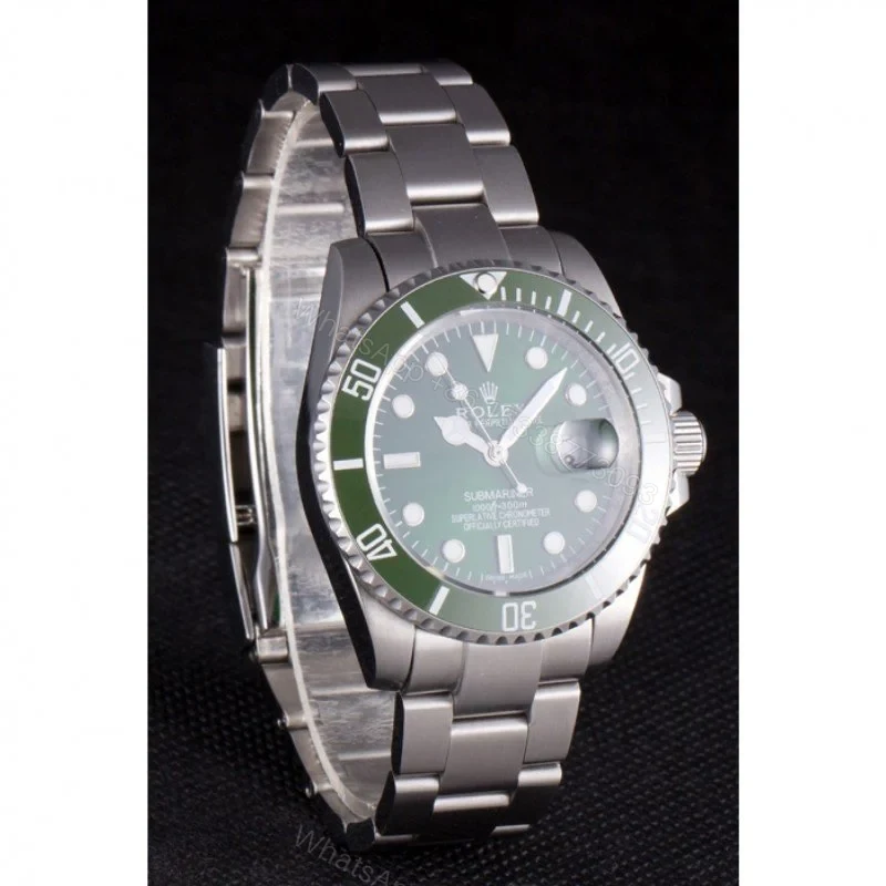 View 3 of Superclone Rolex Submariner Green Dial Mechanism-SRL51