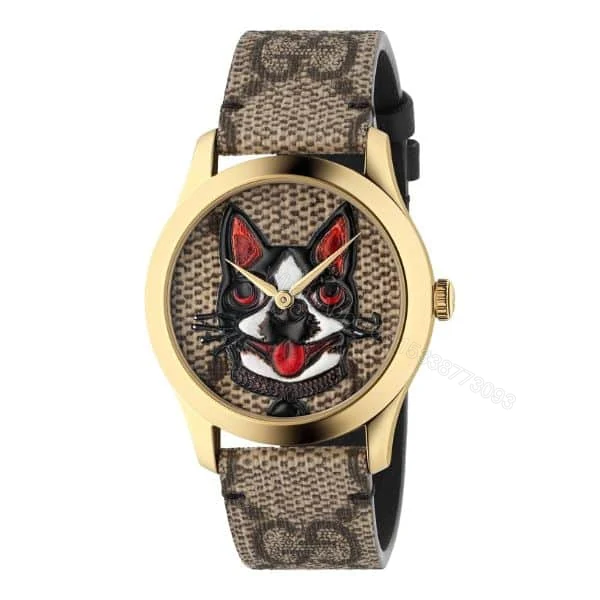 Gucci G Timeless Boston Terriers 38Mm — view 1
