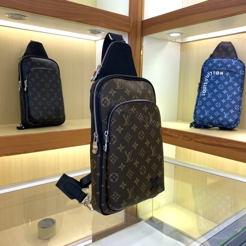View 4 of Louis Vuitton Avenue NM Crossbody Bag Monogram 31Cm M46327